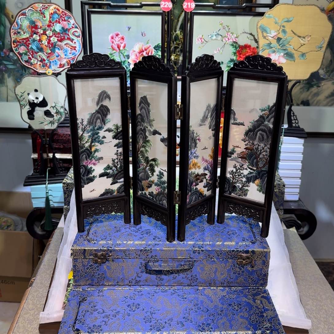 刺绣刺绣工艺精湛