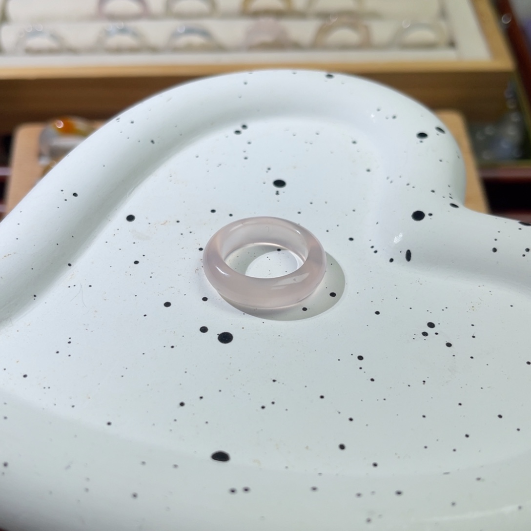 玛瑙/玉髓合金戒圈