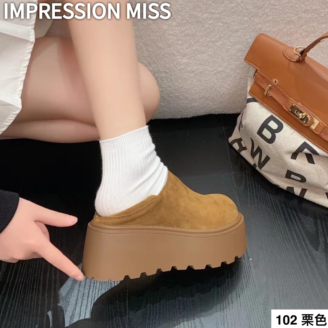 （102）卡码往大拍 时尚百搭韩版勃肯鞋 跟高7公分