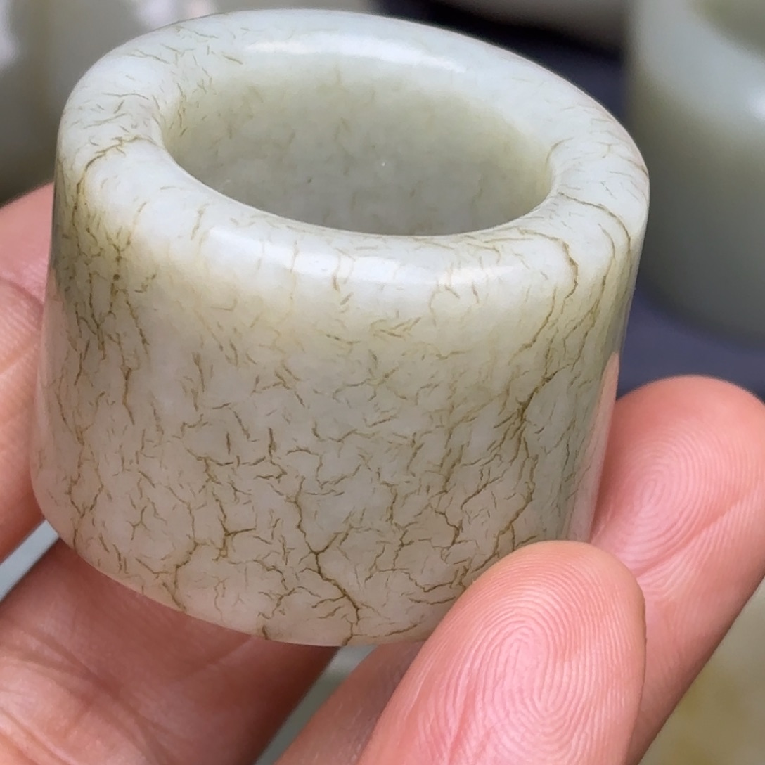 和田玉（糖玉）挂件未镶嵌