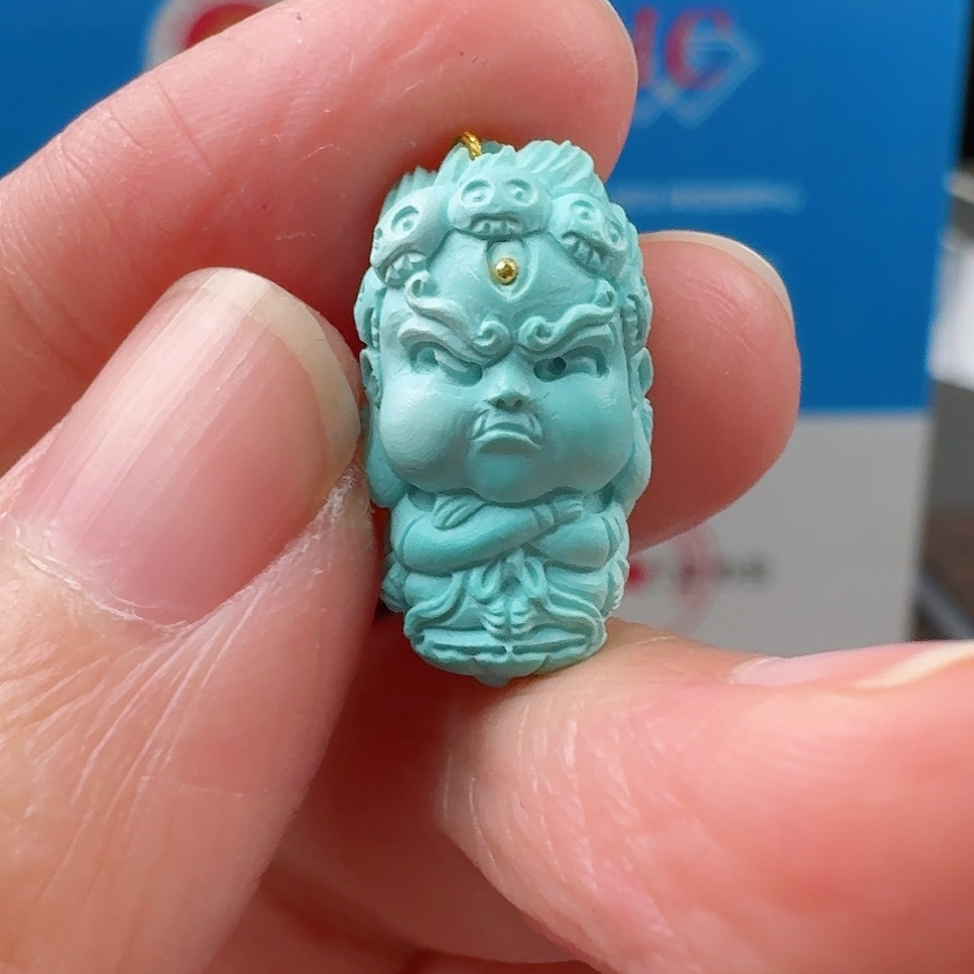 绿松石珠宝奇石未镶嵌