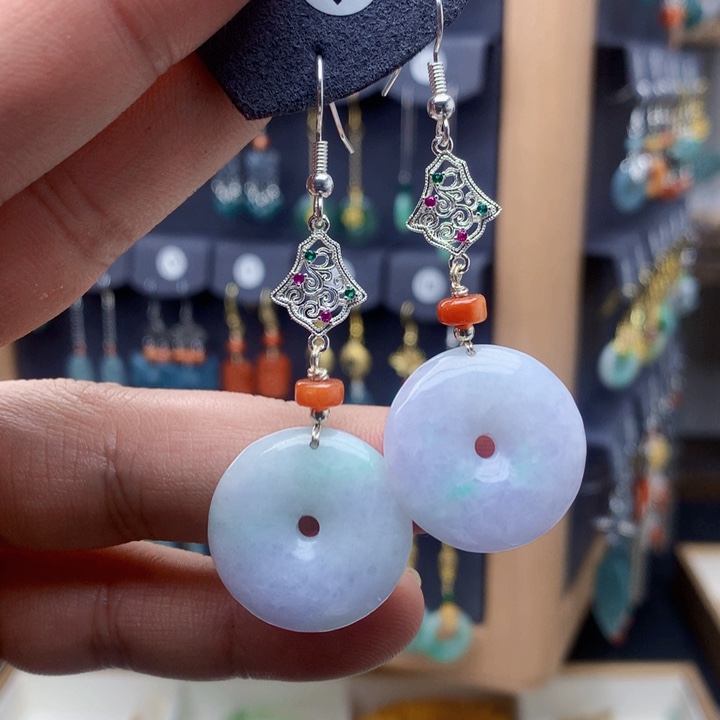 未镶嵌翡翠耳饰耳饰