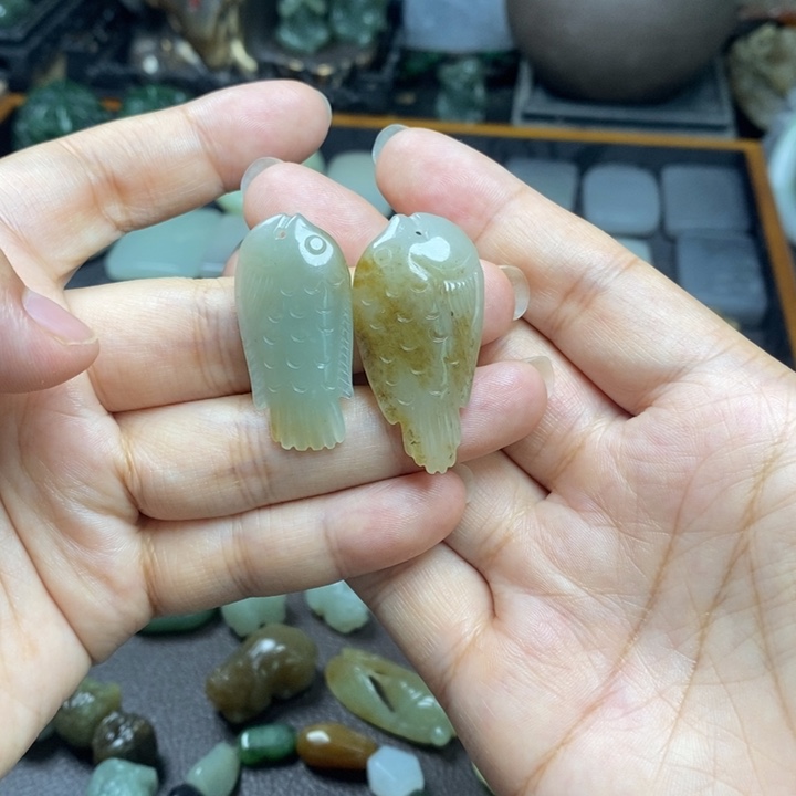 颈饰未镶嵌和田玉