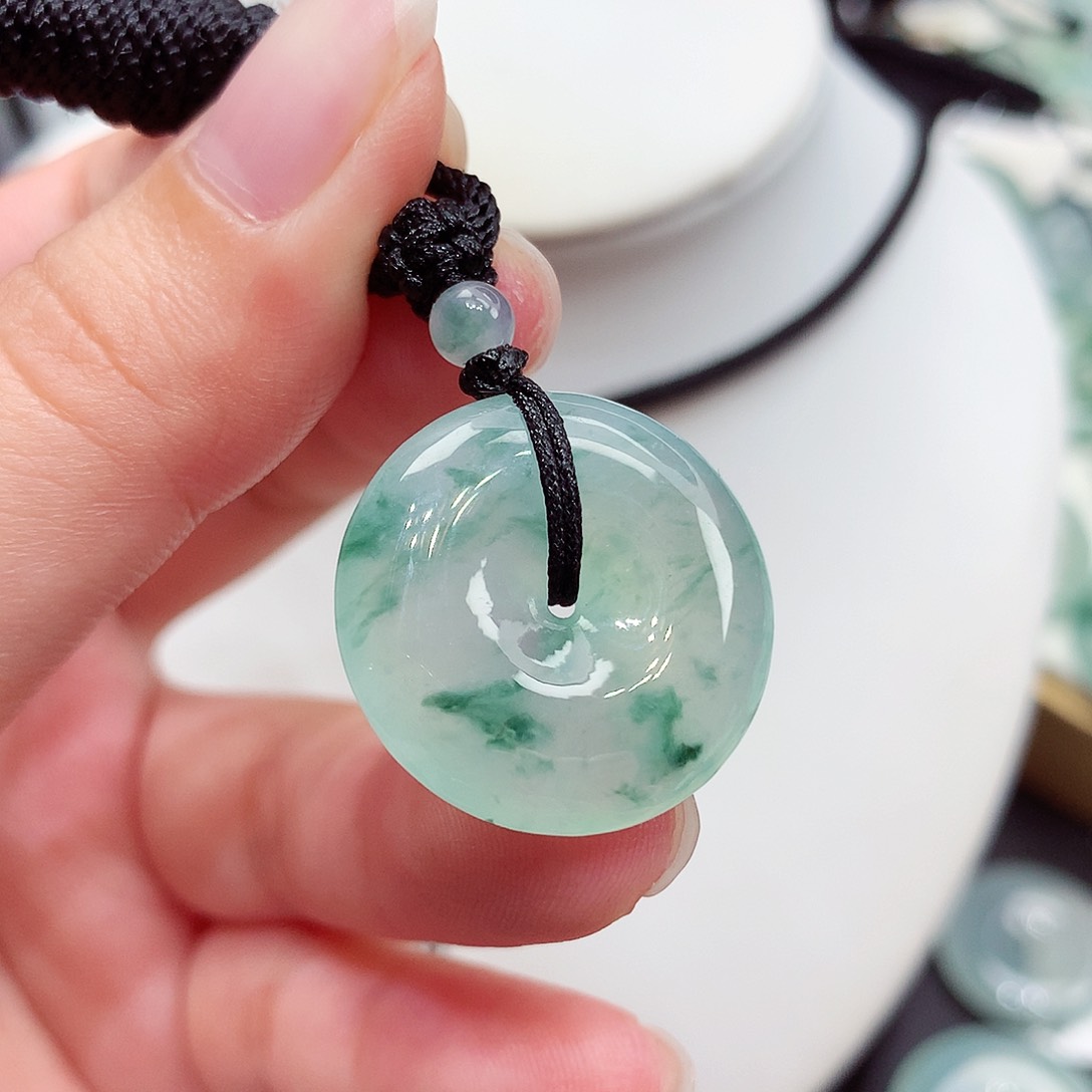 颈饰未镶嵌翡翠翡翠22，22.9/5.7