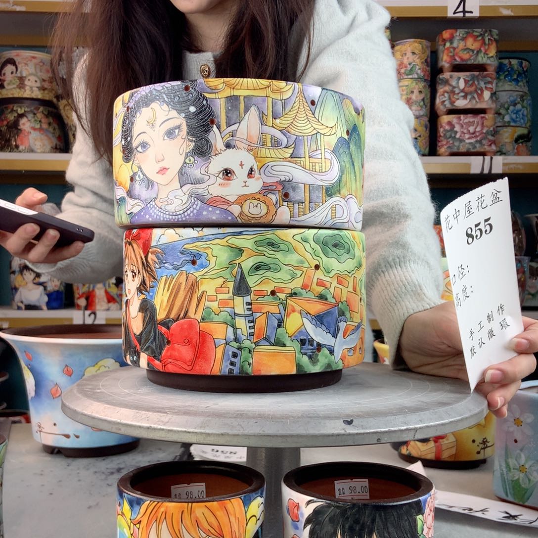 罐简*?景德镇手工瑕疵855