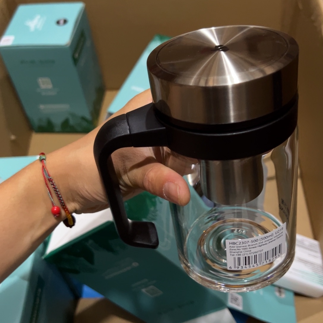 万象u219本色玻璃杯500玻璃杯500玻璃杯➕牛奶杯