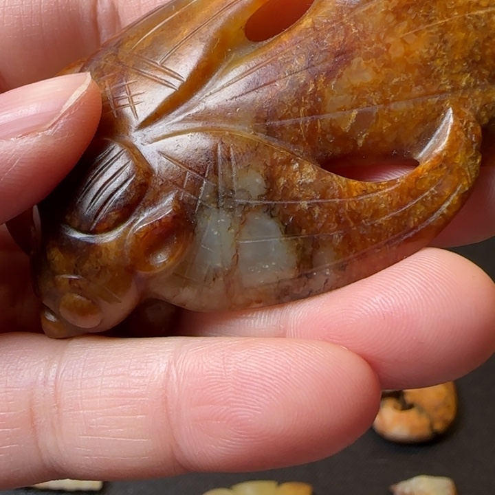 和田玉（糖玉）颈饰未镶嵌用****8
