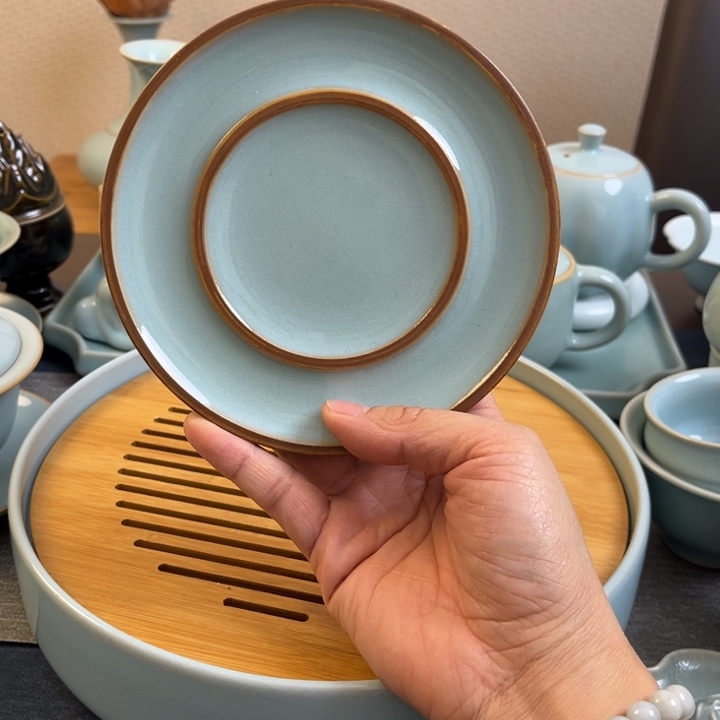 茶宠天青重工壶承一级全品