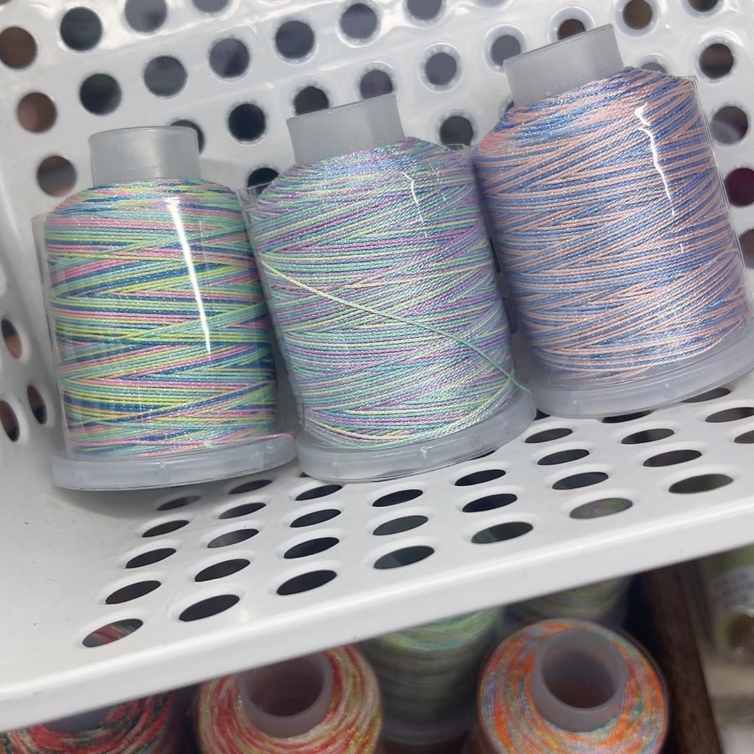 6股星空段染股线 炎夏 桃枝 竹舟