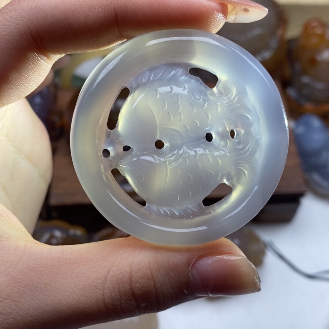 玛瑙/玉髓未镶嵌颈饰