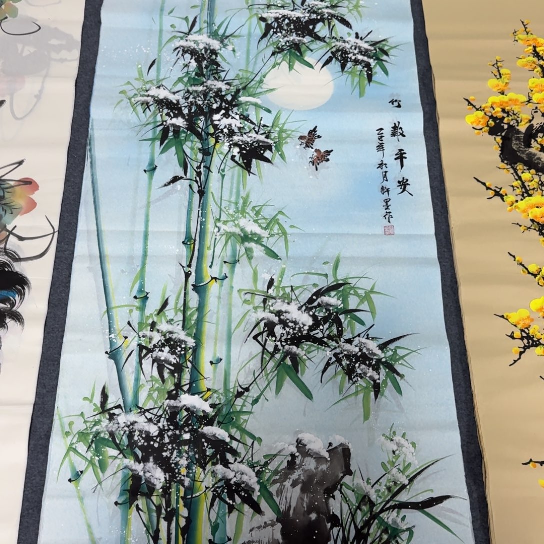 国画会娟艺术馆直播间