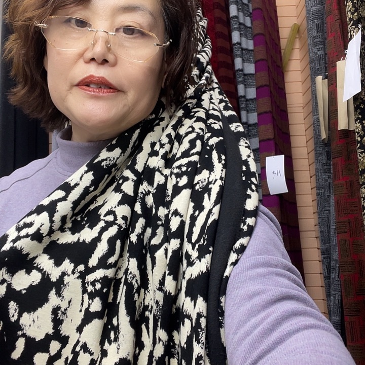 黑白花（118）号2米面料