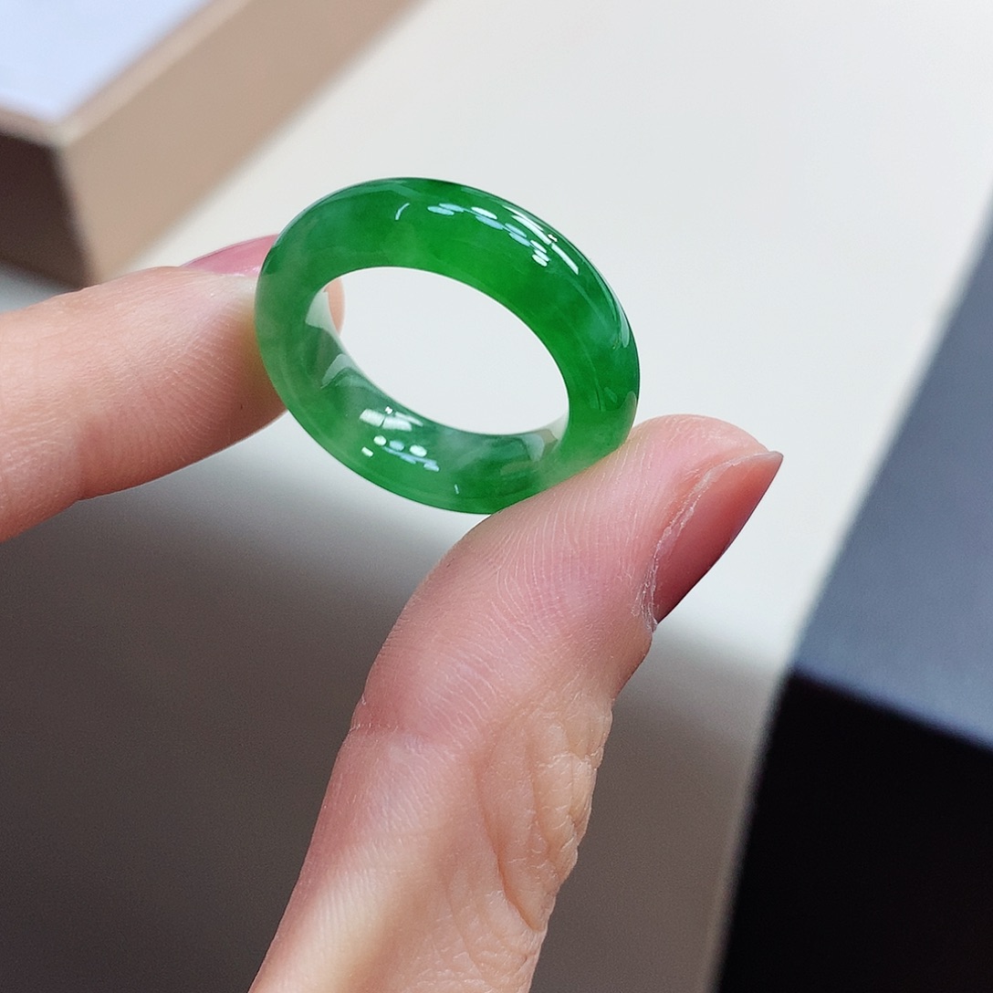 翡翠戒指未镶嵌13号