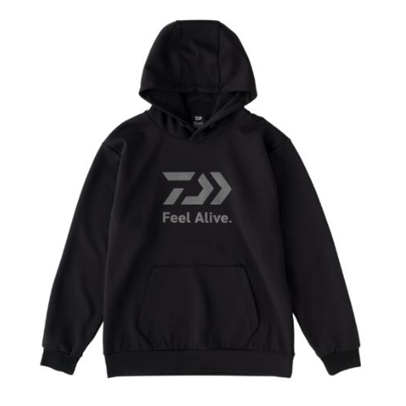 DAIWA达亿瓦23款DE-8923春秋长袖连帽套头卫衣户外休闲钓鱼服上衣