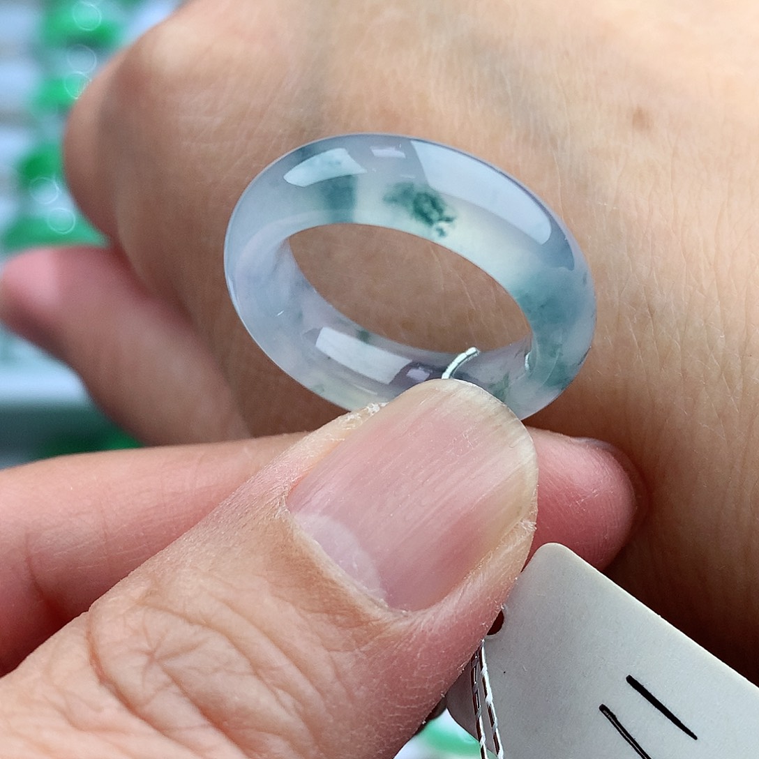 未镶嵌戒指翡翠11号