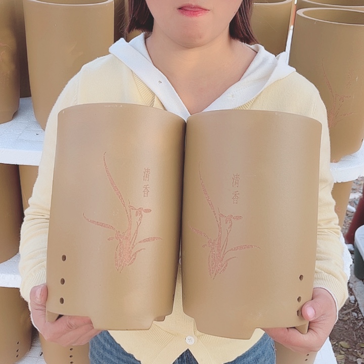 花盆紫砂宜兴紫砂精品花盆 