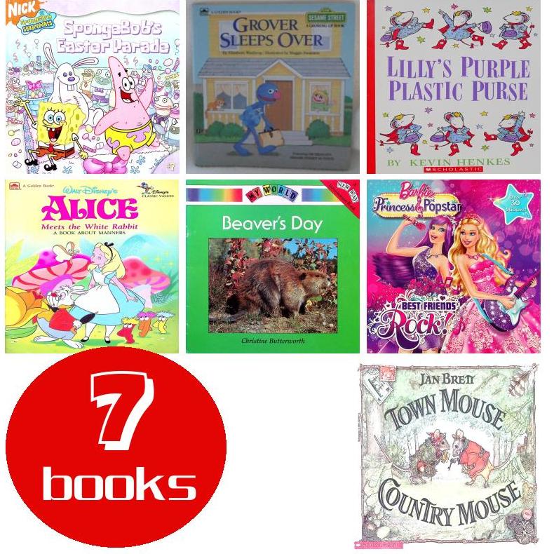 英文原版绘本7本93251111080