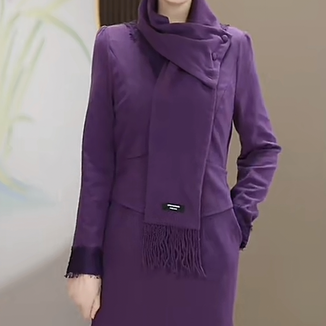 A0950新款冬季收腰显瘦气质时尚减龄连衣裙