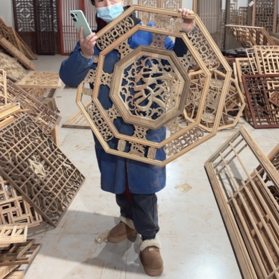 马***j香榧木八角包邮一块