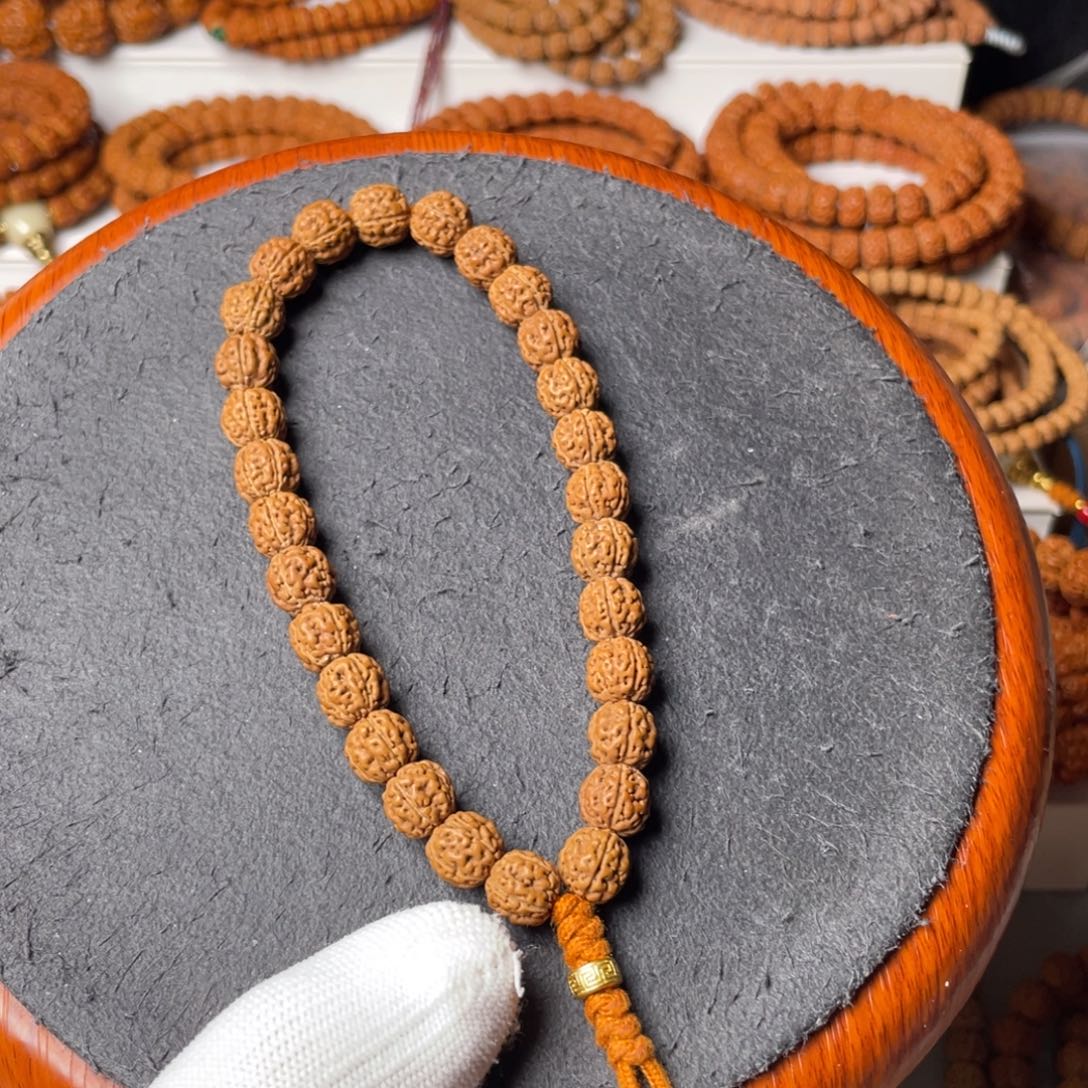 金刚菩提手串五瓣粗筋盘龙