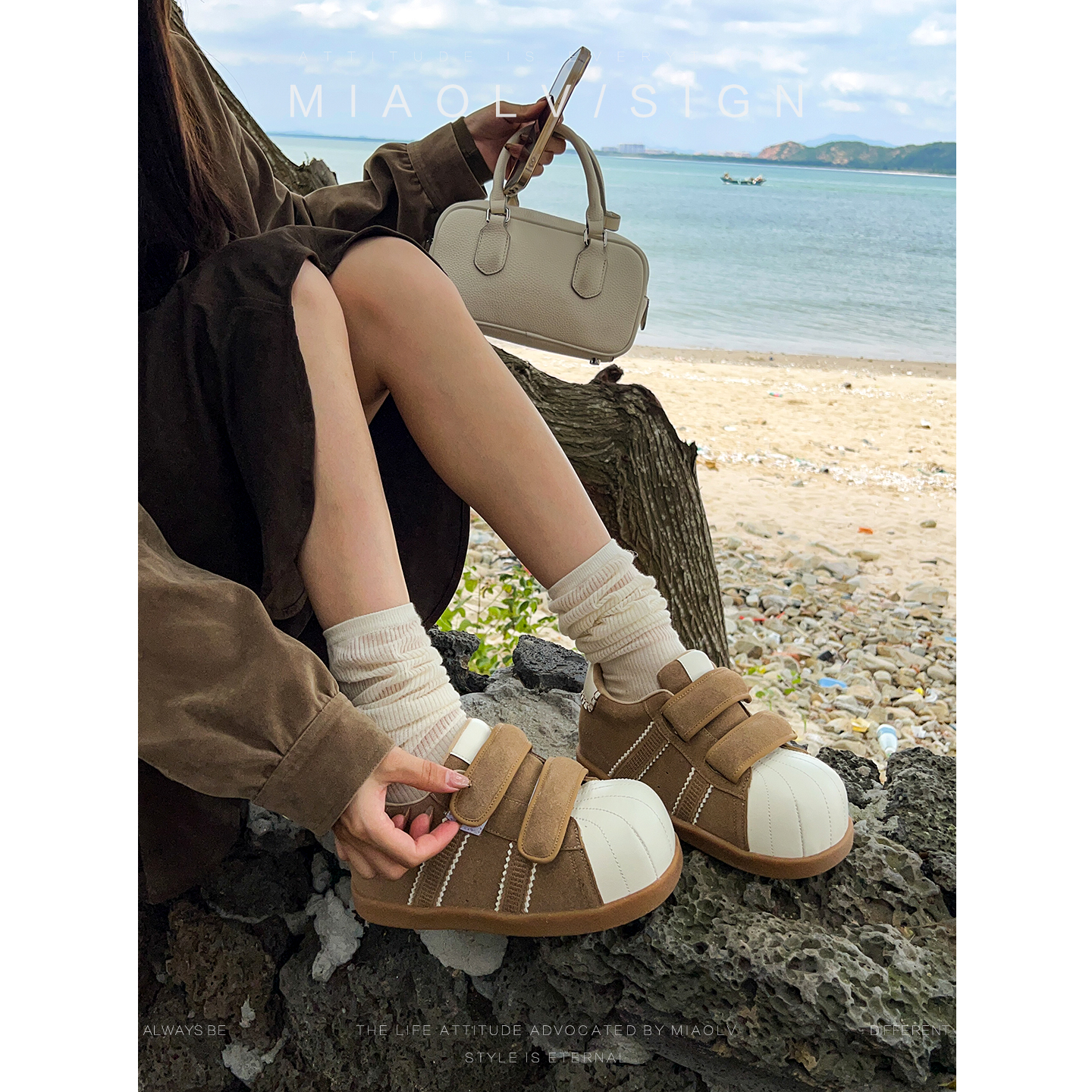 达人专属「回头率拉满」妙侣厚底软底运动鞋女低帮增高舒适板鞋休闲