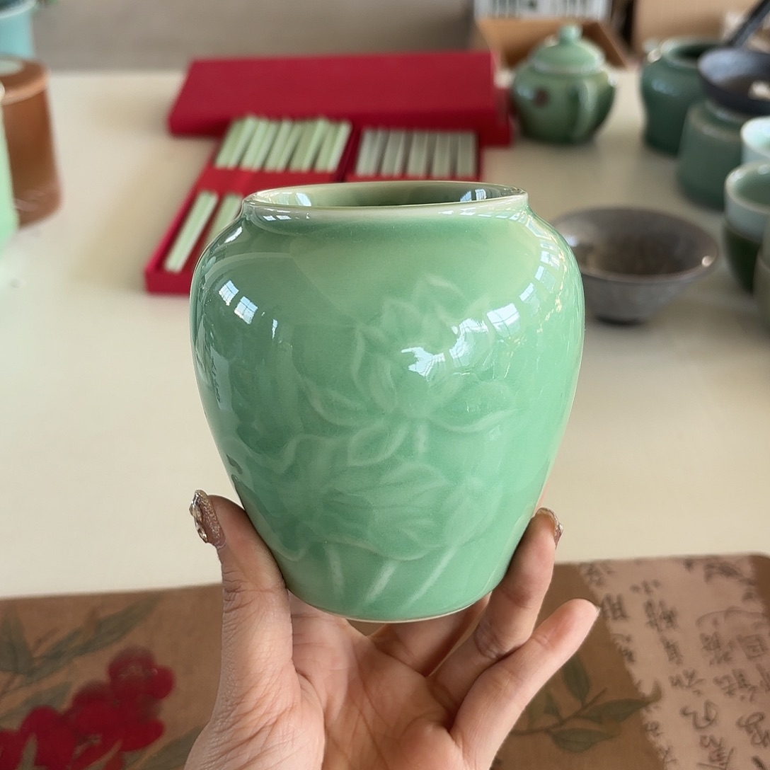 小米茶器龙泉云间青瓷