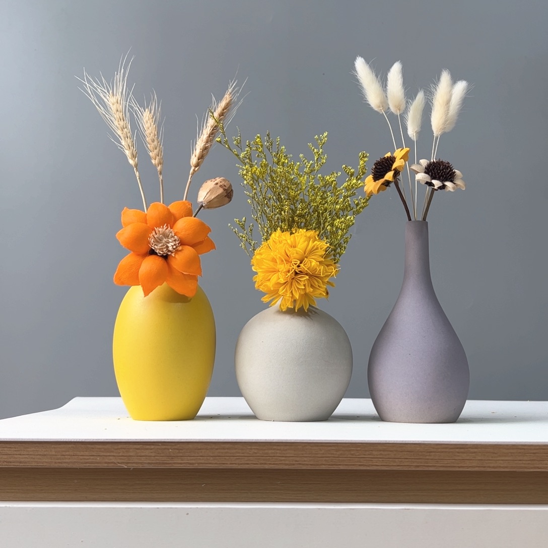 瓶花瓶带花高度20-30厘米左右