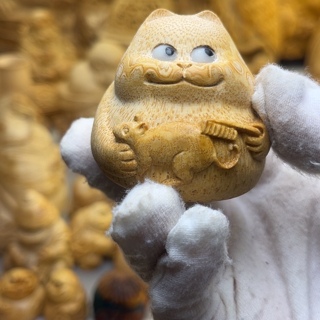 竹羽*竹根的雕刻艺术