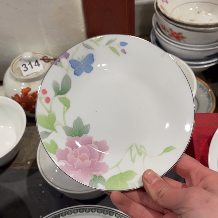 醴陵釉下手绘高温瓷15厘米