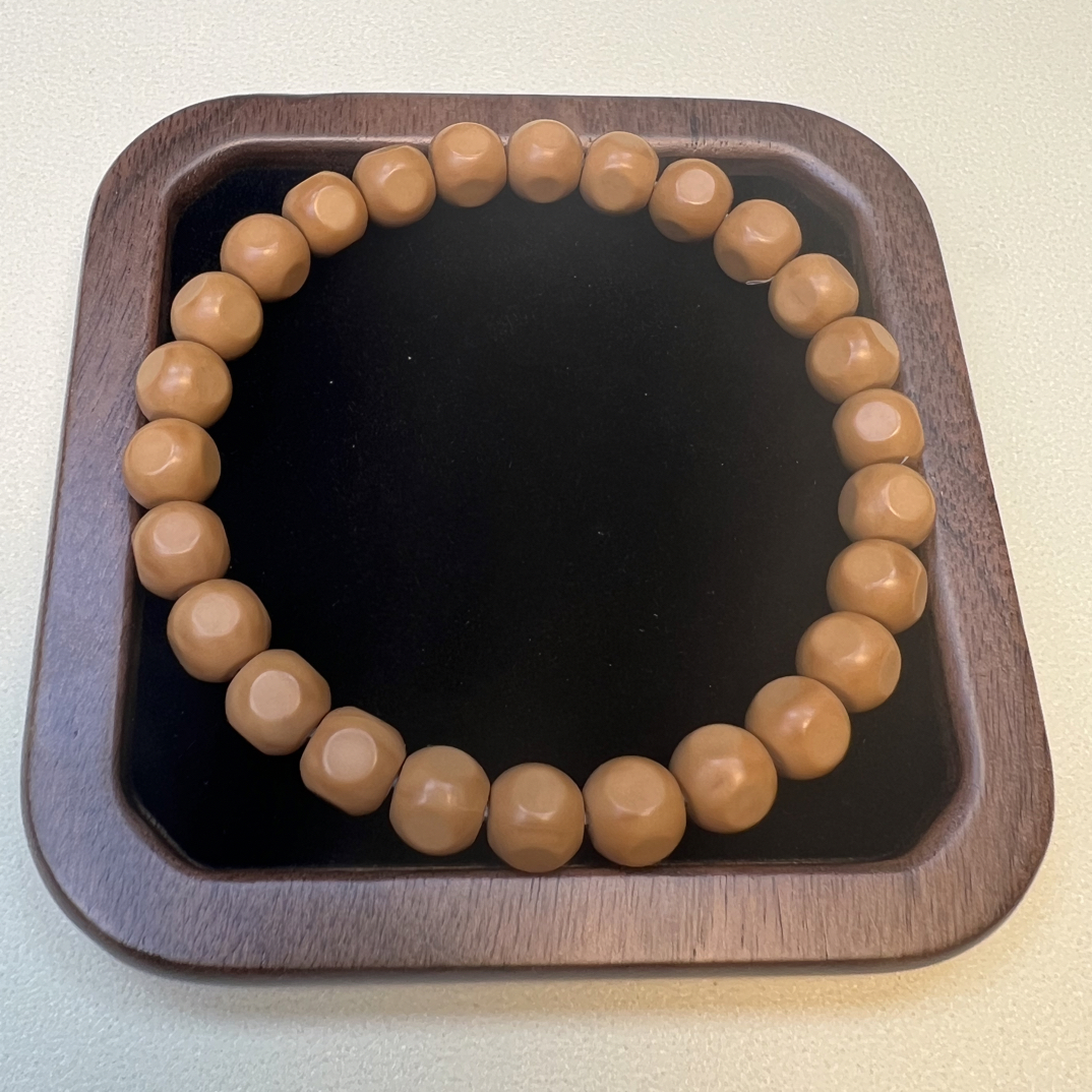 （物喜出品）全品无暇8+9+10+老籽精挑六方猴头手串