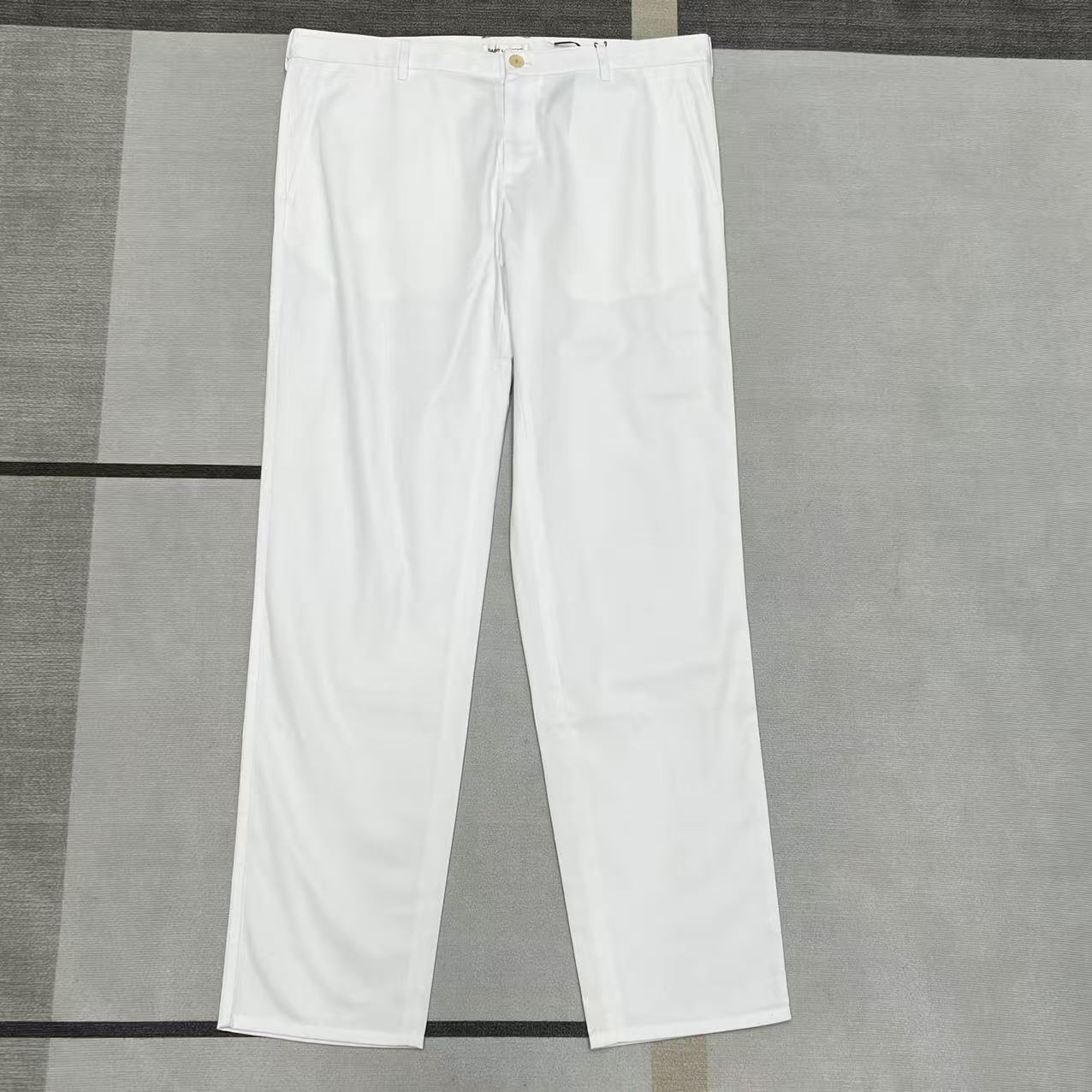 未使用 YSL/圣罗兰 直筒裤夏季休闲裤韩版休闲长裤