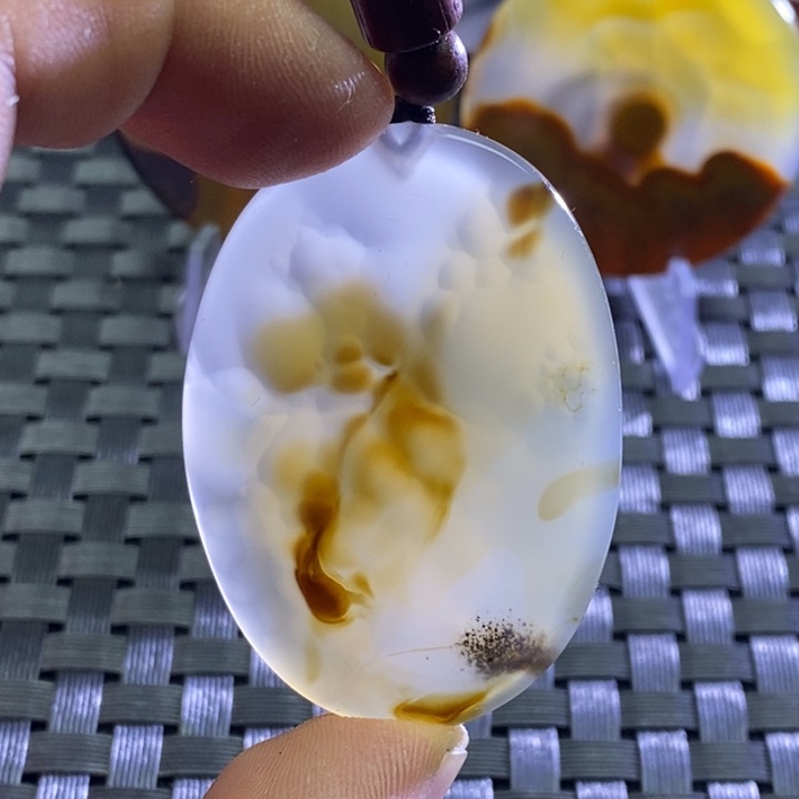 玛瑙/玉髓挂件未镶嵌