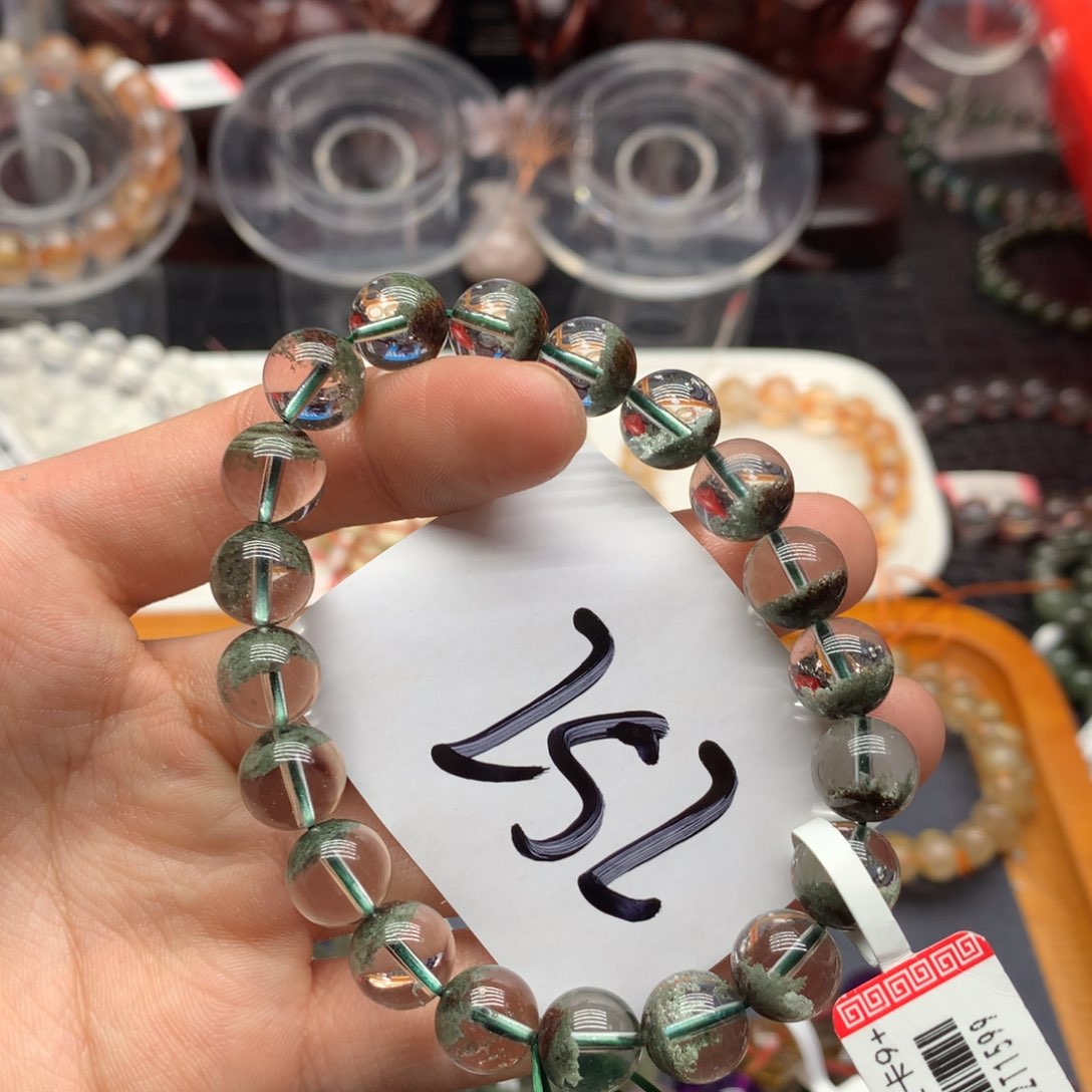 水晶手链未镶嵌开****克天然