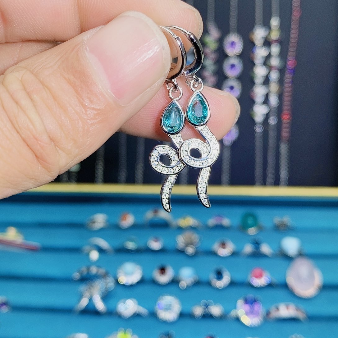 紫晶珠宝半成品银S925镶嵌