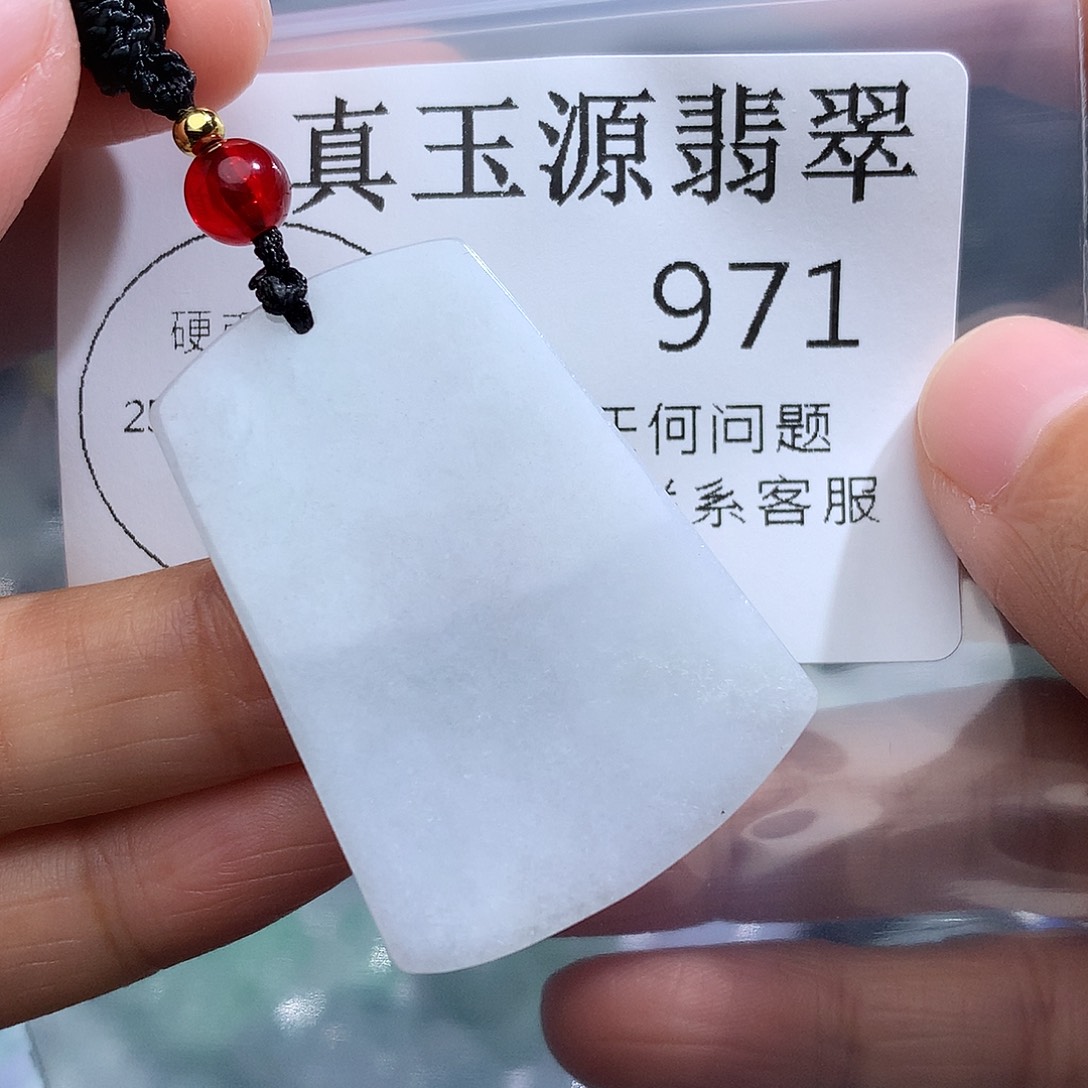 翡翠未镶嵌颈饰971