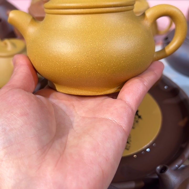 紫砂茶壶微瑕矮潘200cc微瑕 
