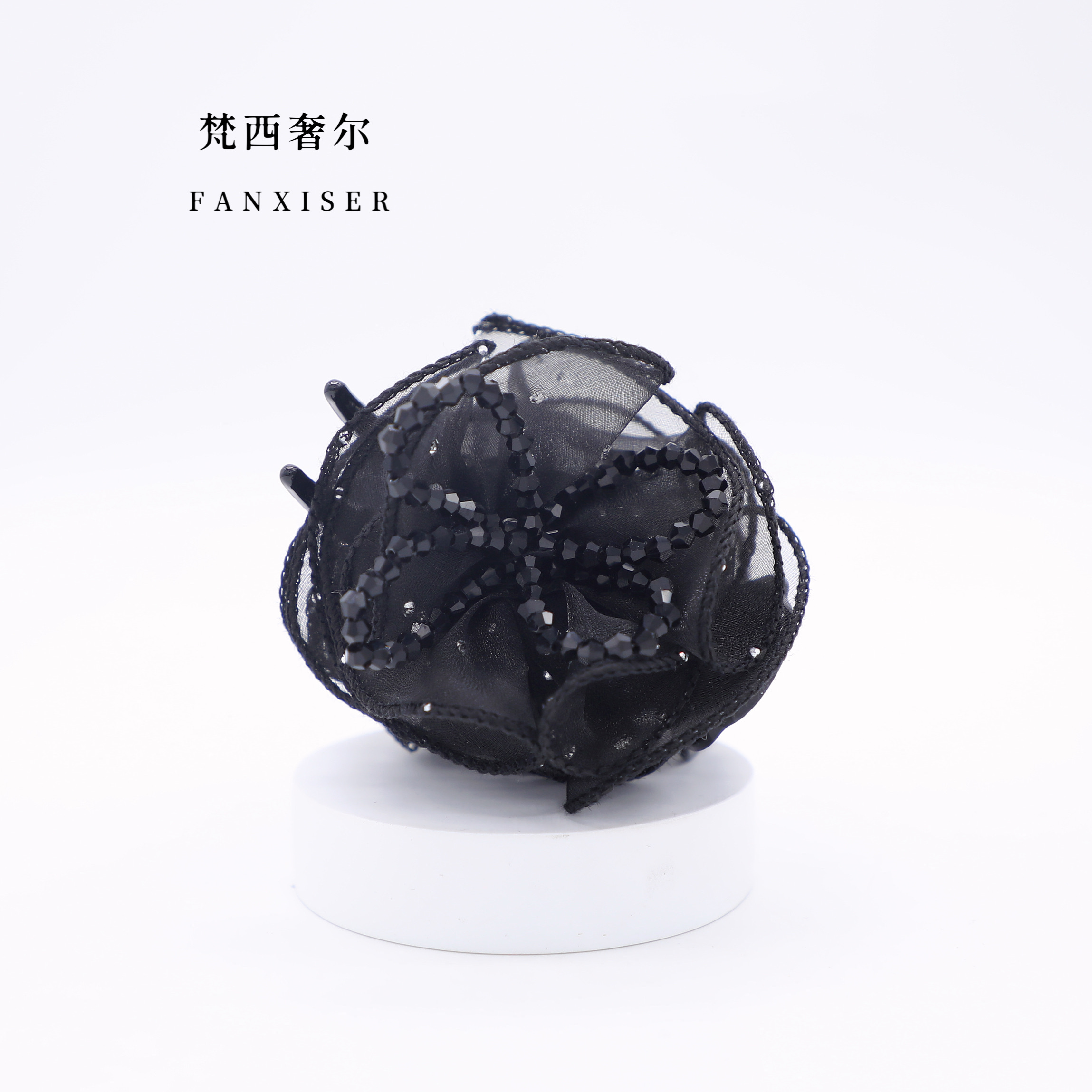 【清歌】精致优雅时尚减龄丸子夹YM6272