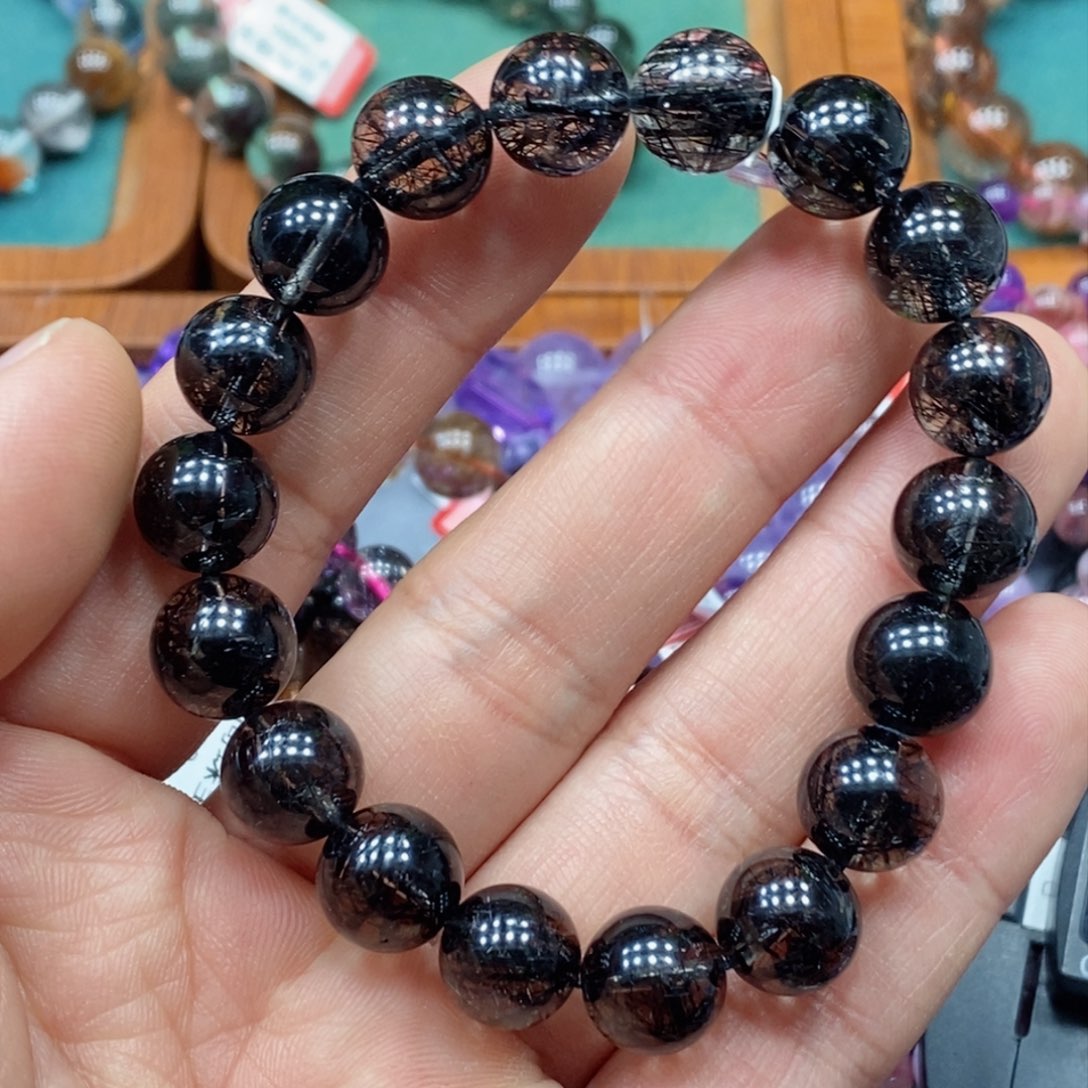 水晶手串未镶嵌天然