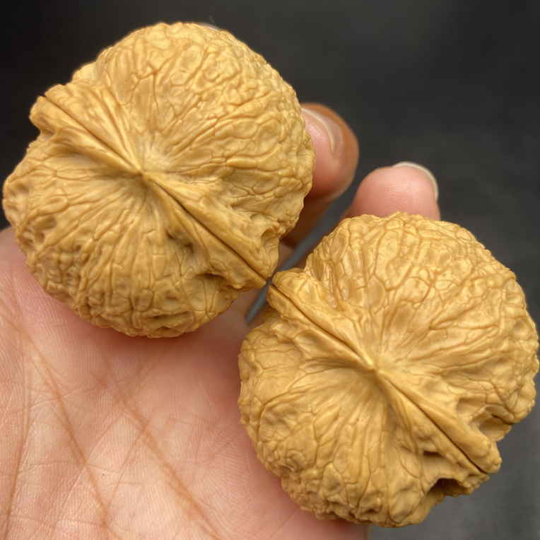云南铁核桃 文玩核桃 40-41尺牡丹绣球发货图片同款精品随机一对