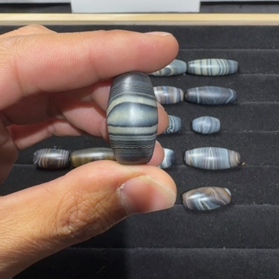 难***得玛瑙/玉髓合金手链