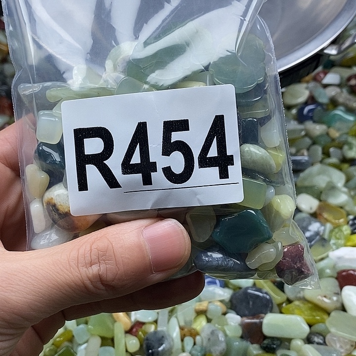 蛇纹石玉未镶嵌鱼缸石