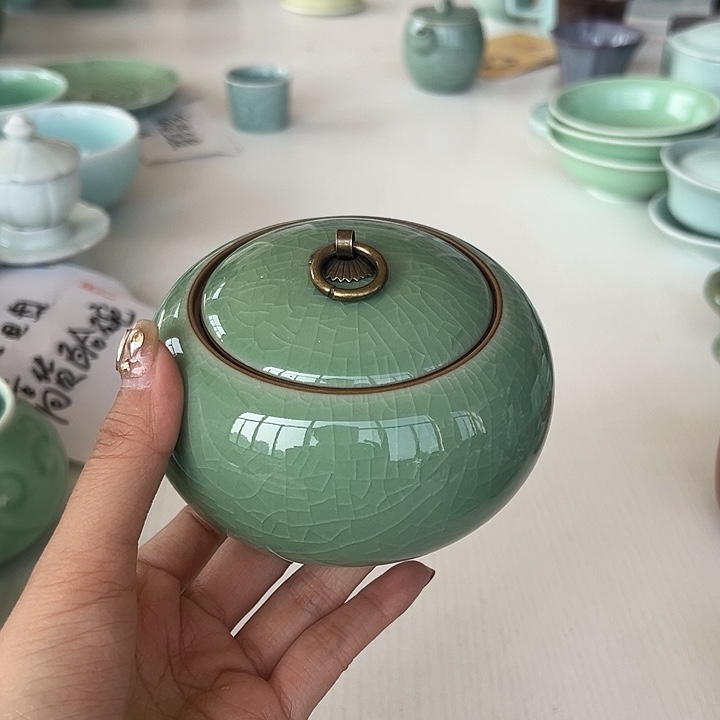 小米茶器龙泉青瓷