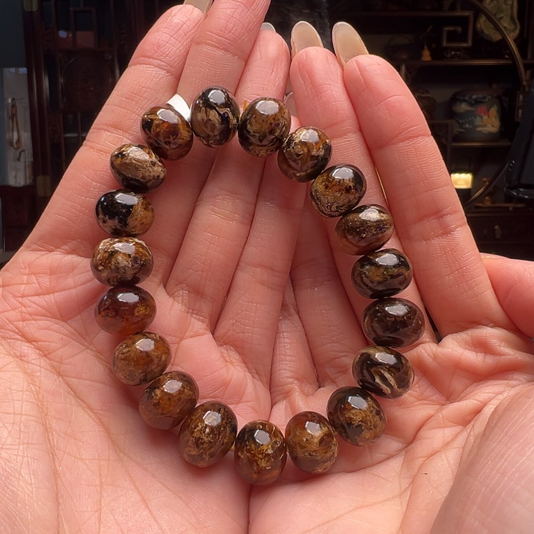 琥珀裸石未镶嵌抚顺琥珀10275。13mm