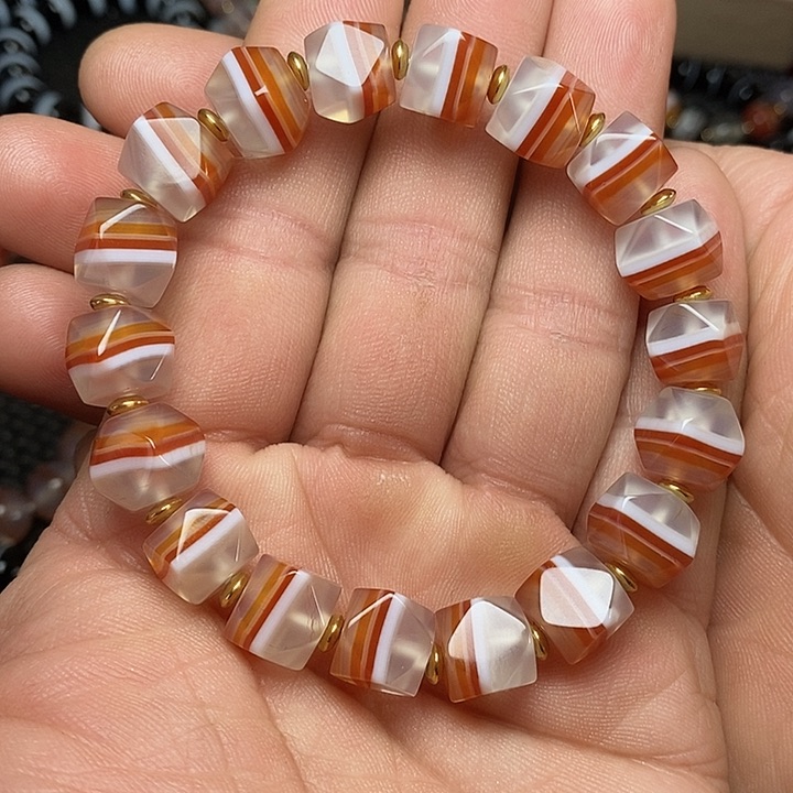 玛瑙/玉髓手链未镶嵌