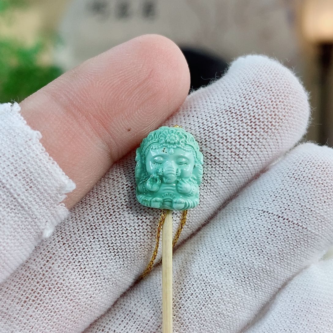 绿松石珠宝奇石未镶嵌
