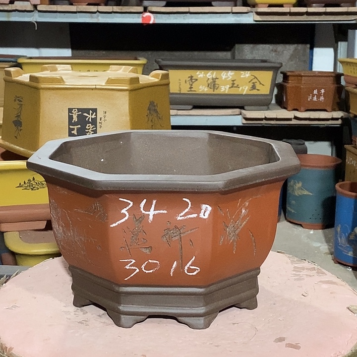 宜兴紫砂花盆花盆