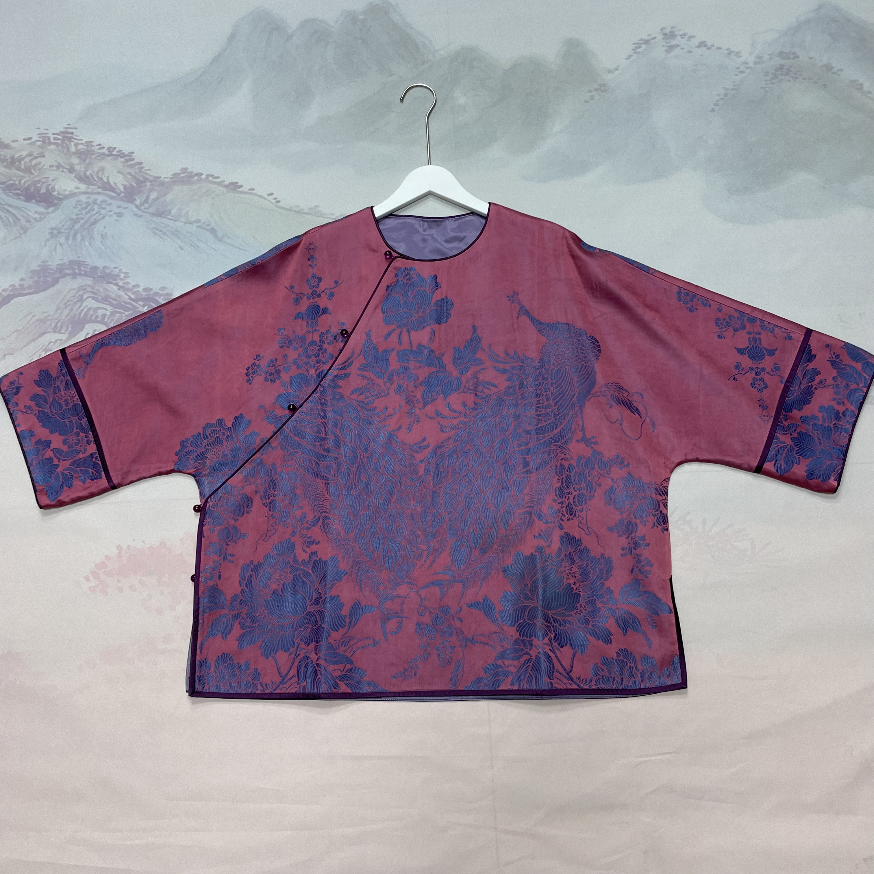 老软缎姐姐服国风新中式上衣