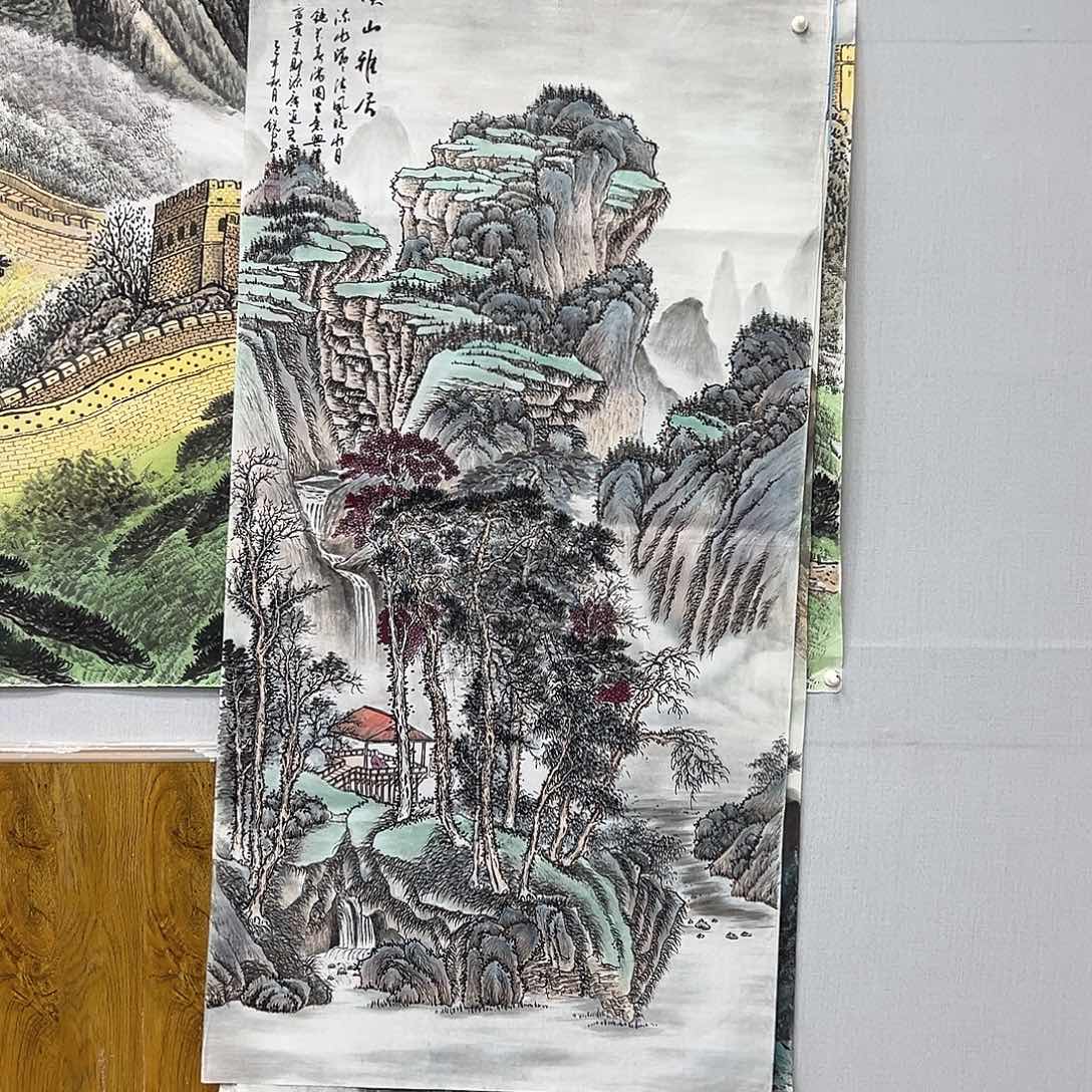 国画国画作品纯手绘