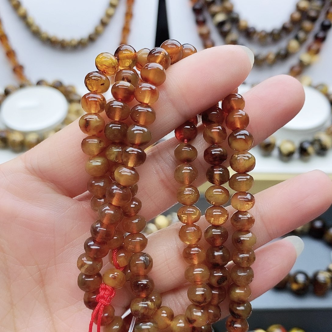 琥珀颈饰未镶嵌琥珀6