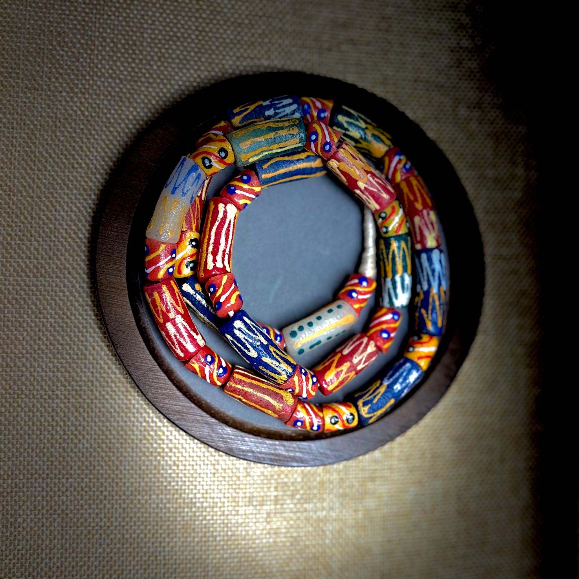 西 亚、尼 泊 尔琉璃串珠，手工DIY珠串（直播间专属链接，包邮）